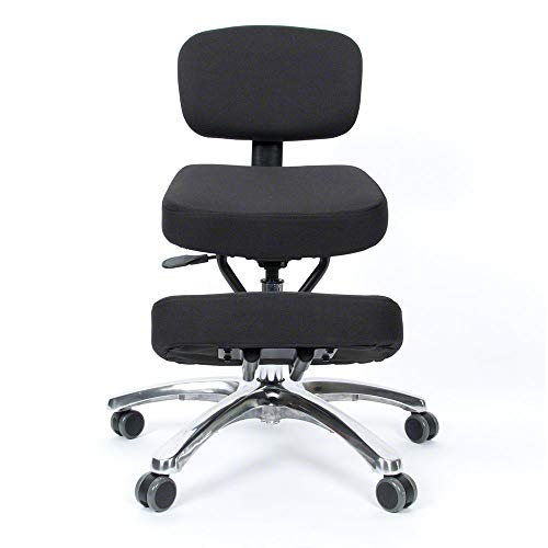 BetterPosture Jazzy Kneeling Chair – Multifunctional Ergonomic Posture Kneeling Chair Helps Reduce Back and Neck Strain Jobri