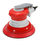 Air Random Orbital Sander, 5inch Dual-Action Sander with PSA and Hook & Loop Backing Pads, Pneumatic Palm Sander for Auto body,Metal,Woodworking Asabocai