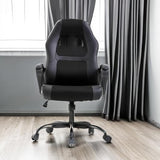 PayLessHere Gaming Chair Ergonomic Office Chair Computer Chair with Lumbar Support Ergonomic Pu Leather Adjustable Height Executive Chair for Women Men and Adults (Classic, Black) PayLessHere