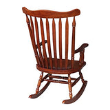 IC International Concepts Williamsburg Rocking Rocker Chair, Cherry IC INTERNATIONAL CONCEPTS