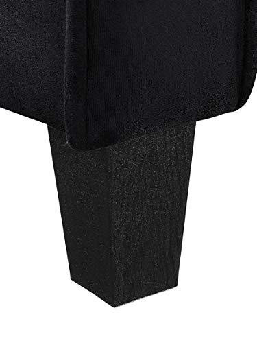 Lifestyle Solutions Harrington Sofa in Black LifeStyle Solutions