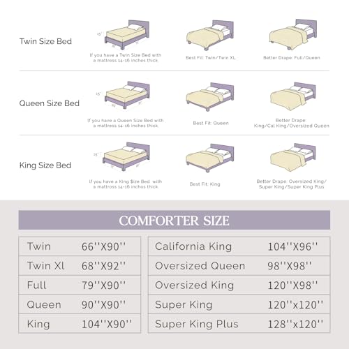 Andency Twin Size Comforter Set for Boys Girls, Oatmeal Wheat Solid Boho Bedding Set 2 Pieces for Kids Teens, Soft Fluffy Lightweight Bed Set for All Season (66x90In Comforter & 1 Pillowcase) Andency