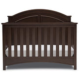 Delta Children Perry 6-in-1 Convertible Crib - Greenguard Gold Certified, Walnut Espresso Delta Children