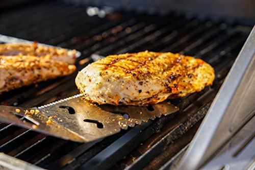 Monument Grills Larger 4-Burner Propane Gas Grills Stainless Steel with BBQ Cover(2 Items) Monument Grills