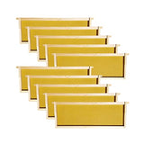 Hoover Hives 8 Frame Medium Super Box for Honey Bee Hives - an Essential Beehive Part for Beekeeping Supplies (Unassembled) Hoover Hives