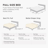 Bedsure Duvet Insert Full Size - Lightweight Comforter, Quilted Cooling Duvet Insert, Down Alternative Summer Comforter with 8 Tabs, Ultra Soft, Striped, Machine Washable, Full, White, 82x86 inches Bedsure