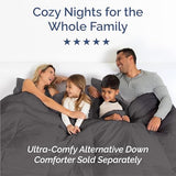 King Size 4 Piece Sheet Set - Comfy Breathable & Cooling Bed Sheets Set - Hotel Luxury Bedding for Women, Men, Kids, Teens, Boys & Girls - Deep Pockets, Ultra-Soft, Wrinkle Free - Oeko-Tex - Dark Grey CGK Unlimited