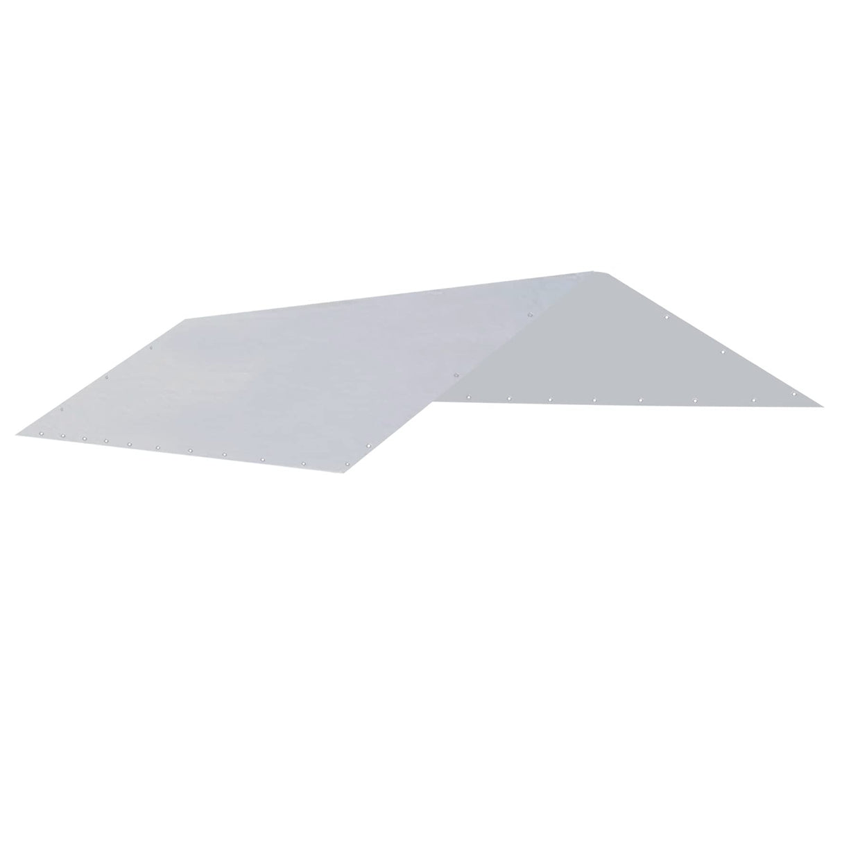 Strong Camel Carport Conopy Cover 10'x20' Replacement for Car Tent Outdoor Top Garage Shelter with Ball Bungees,Without Edge,White(Only Cover, Frame Strong Camel