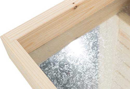 TRIXIE Natura X-Small Indoor Rabbit Hutch, Pet House for Rabbits and Guinea Pigs, Bunny Cage on Wheels, Pull Out Tray TRIXIE