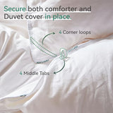 Three Geese Luxury Down Comforter King Size, All-Season Duvet Insert 106x90 Inch with 100% Cotton Cover, 72 Oz Weight Three Geese