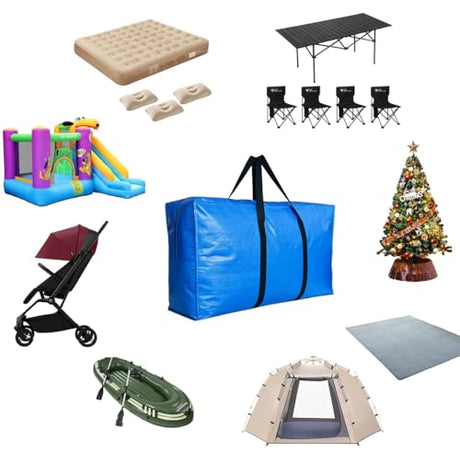 Extra Large Storage Bags, Giant XXL Moving Storage Bag Heavy Duty, Jumbo Huge Waterproof Big Storage Bags, Christmas Tree Storage Bag HaoHakka