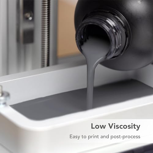 phrozen 3D Printer Rapid Resin [Aqua-Gray 4K], 405nm LCD UV-Curing Standard Photopolymer Resin for High Precision Fast Printing, Low Odor Not Smelly, Non-Brittle (1KG) phrozen