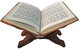 Azuregreen Quran Holder Book Stand Rihal Rehal Wooden Carved Eid AzureGreen