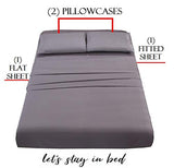 Elegant Comfort 1500 Thread Count Wrinkle & Fade Resistant Egyptian Quality 4-Piece Bed Sheet Set Ultra Soft Luxurious Set includes Flat Sheet, Fitted Sheet and 2 Pillowcases, Twin, Exotic Red Elegant Comfort