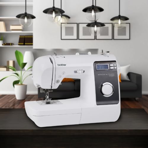 Brother ST150HDH Sewing Machine, Strong & Tough, 50 Built-in Stitches, LCD Display, 9 Included Feet Brother