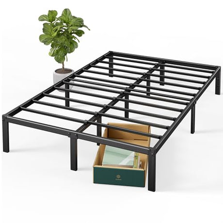 ZINUS 14 Inch Elias Metal Platform Bed Frame, Steel Support, No Box Spring Needed, Easy Assembly, King ZINUS
