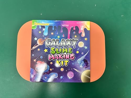 YOPINSAND Galaxy Slime Kit for Girls, DIY Slime Making Kit, Glimmer Crunchy, Butter, Foam, Glow in The Dark Slime with Add-ins, Foam Balls, Charms, Glitters, Party Favors Gift Toys for Kids 6-12 YOPINSAND