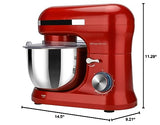 Frigidaire 4.5L Retro Stand Mixer (Red) CULINARY CHEF