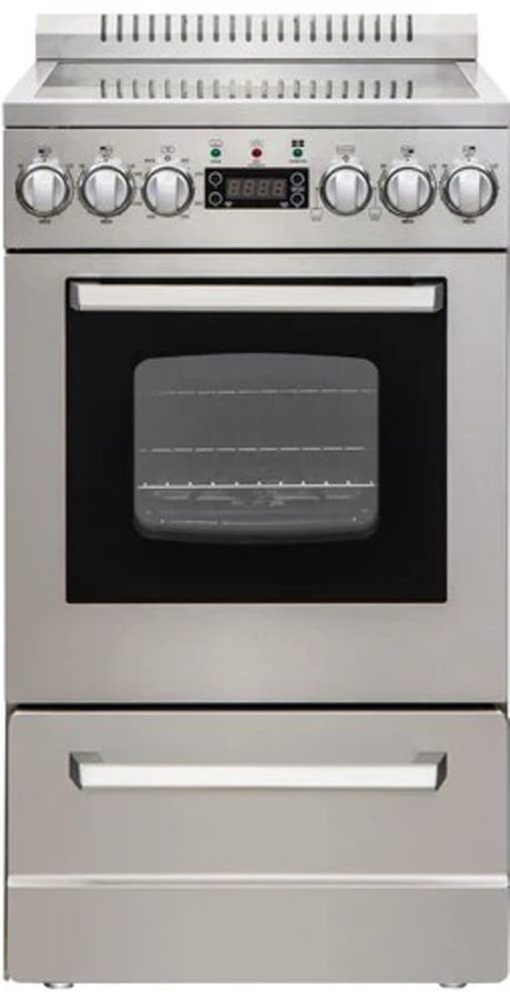 Avanti DER20P3S DER20P Elite Series 20" Electric Range Oven, in Stainless Steel Avanti