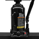 Torin ATY20011B Steel H-Frame Hydraulic Garage/Shop Floor Press with Stamping Plates, 20 Ton (40,000 lb) Capacity, Black Torin