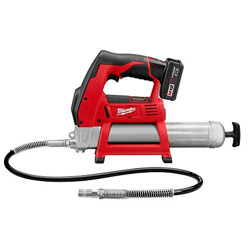 Milwaukee 2446-21XC M12 Cordless Lithium-Ion Grease Gun - WoodArtSupply