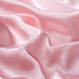 P Pothuiny 3 Pieces Satin Duvet Cover Twin/Twin XL Size, Luxury Silky Like Blush Pink Duvet Cover Bedding Set with Zipper Closure, 1 Duvet Cover + 2 Pillow Cases (No Comforter) P Pothuiny