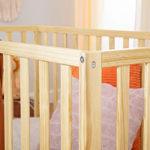 DaVinci Union 4-in-1 Convertible Crib in Natural, Greenguard Gold Certified, 1 Count (Pack of 1) - WoodArtSupply