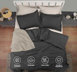 Queen Comforter Set 3 Piece Grey by Utopia Bedding, Comforters Queen Size, Bedding Comforters Sets, Down Alternative Soft Bed Set, 1 Comforter (88 x 88 inches) 2 Pillow Shams (20 x 26 inches) Utopia Bedding