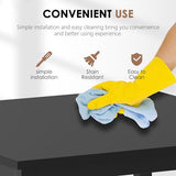 Need Small Square Dining Table- 31-1/2'' Sturdy and Heavy Duty Writing Desk for Small Spaces and Writing Table Desk Breakroom Table, Black Color Need