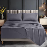 Utopia Bedding Full Size Extra Deep Pocket Sheet Set – Fits Mattresses Up to 21 inches – Cooling, Soft & Breathable – Oeko-Tex 4 Piece Bed Sheets (Grey) Utopia Bedding
