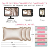 Mulberry Silk Pillow Cases 2 Pack Standard Size 20x26 Inches with Hidden Zipper, Ultra Smooth and Soft Breathable Cooling Silk Satin Pillowcase Set of 2, Better for Hair and Skin, Gifts for Women Men LYSHIN