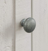 Martin Svensson Home Montery Chairside Table, White with Grey Top Martin Svensson Home