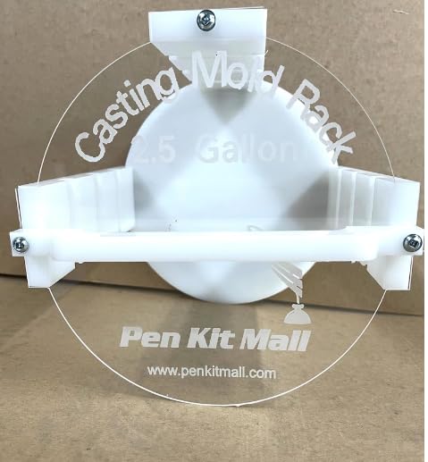 Pen Kit Mall - HDPE Mold Rack for 2.5 Gallon Pressure Pots for Resin Casting - WoodArtSupply