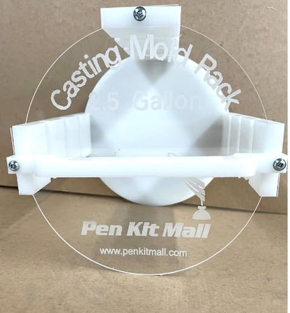 Pen Kit Mall - HDPE Mold Rack for 2.5 Gallon Pressure Pots for Resin Casting - WoodArtSupply