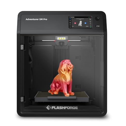 Flashforge Adventurer 5M Pro 3D Printer with Extra 0.4mm and 0.6mm Nozzle - WoodArtSupply