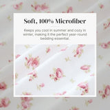 Modern Threads Silky Soft Microfiber and Wrinkle Free Sheets - Luxurious Microfiber Bed Sheets Includes Flat Sheet, Fitted Sheet with Deep Pockets, & Pillowcases Ivory, King Modern Threads