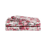 Betsey Johnson - Full Bed Sheets, Satin Bedding Set with Matching Pillowcases, Wrinkle & Fade Resistant, Silky Smooth for Healthy Hair (Vintage Floral Pink) Betsey Johnson