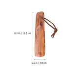 EXCEART 2 Pcs Shoe Horn Short Handle Wooden Shoe Horn Small Travel Shoe Horns for Men, Women EXCEART