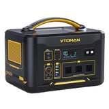 VTOMAN Jump 1500X Portable Power Station 1500W (3000W Peak), 828Wh LiFePO4 (LFP) Battery Powered Generator with Expandable Capacity, 3x Pure Sine Wave 1500W AC Outlets, 2xPD 100W, 3x Regulated 12V DC VTOMAN