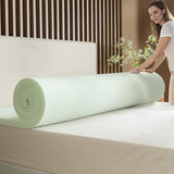 ZINUS 1.5 Inch Green Tea Memory Foam Mattress Topper, Dorm Bedding, Pressure-Relieving Layer, Ideal for Back Pain Relief, Compact WONDERBOX Packaging, CertiPUR-US Certified, Twin Zinus