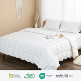 sunflower Down Alternative King Size Lightweight 100% Cotton Shell Bedding King Comforter Blanket for Hot Sleepers 88"x104" with Corner Tabs Soft Breathable Machine Washable sunflower