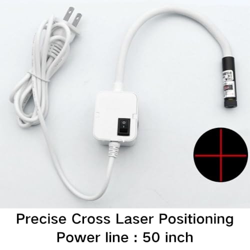 Kitclub Heat Press Laser Alignment System, Laser Positioning Tool for T-Shirt & Hat Press. Magnetic Guide for Sewing Machine, DTF, Sublimation. Perfect Placement for Printing & Quilting Kitclub