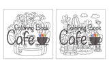 Tiny Gardens: Cute & Comfy Coloring Book for Adults and Teens Featuring Adorable Garden Scenes (Cute and Comfy Coloring Books) WoodArtSupply