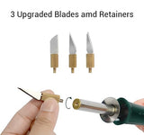 WINONS Hot Knife Plastic Cutter Tool with Temperature Control (Set of 5), WHK0008 Multipurpose Stencil Cutter and Foam Cutter WINONS