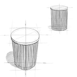 SIMPLIHOME Demy Industrial 18 Inch Wide Metal and Wood Accent Side Table in Natural, Black, Fully Assembled, For the Living Room and Bedroom SIMPLIHOME