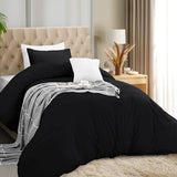 Utopia Bedding Duvet Cover Set with Pillowcases- 2 Pieces Bedding Duvet Cover with Zipper Closure - 1 Duvet Cover with 1 Pillow Sham - Soft Brushed Microfiber (Twin/Twin XL, Black) Utopia Bedding