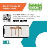 Backyard Discovery Cedar Pergola 10 'x 10' Backyard Discovery