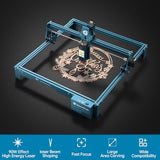 SCULPFUN S1 Laser Engraver, Engraving Machine with 0.01mm High Precision, High Speed Laser Cutter for Wood Metal and Leather, Engraving Area 410 * 420mm SCULPFUN