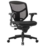 WorkPro® Quantum 9000 Series Ergonomic Mid-Back Mesh/Mesh Chair, Black WorkPro