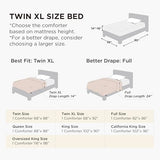 Bedsure Twin XL Comforter Duvet Insert, All Season Bed Comforter, Quilted Down Alternative Duvet, Box Stitched Comforters with Corner Tabs, Machine Washable, 68 x 92 Inches (White) Bedsure